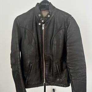 Schott NYC Vinatage Cowhide Leather Motorcycle Jacket